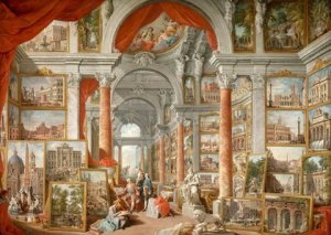 Enjoy Puzzle 1000 el. Współczesny Rzym, Giovanni Paolo Panini 1