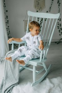 PULP BAMBOO Śpiworek do spania dla dziecka z nogawkami 2 TOG - Duże Słonie- od 2l do 4l 12