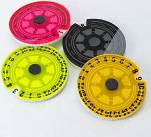 Gamegenic Gamegenic: Life Counters - Set of 4 Single Dials 1