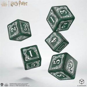 Q-Workshop Harry Potter: Zestaw kości i mieszek Slytherin 1