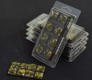 Gamers Grass Gamers Grass: Bases Square - Highland 25mm (8 szt.) 1
