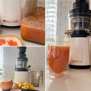 Wyciskarka wolnoobrotowa 4Swiss Swan BM225 biała 7