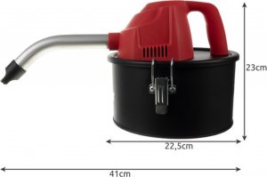 Odkurzacz Kaminer Odkurzacz do popiołu 4L Kaminer 21861 12