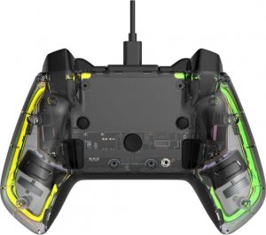Pad Canyon CANYON GPW-02, Bluetooth Controller with built-in 800mah battery, BT 5.0, 2M Type-C charging cable , Bluetooth Gamepad for Nintendo Switch / Android / Windows ( RGB Lighting ),152*110*55mm, 232g, black 3