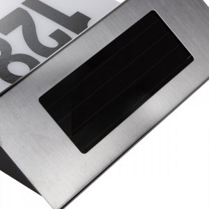 Kinkiet Maclean Lampa solarna LED z numerem domu IP44 MCE423 3