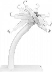 Maclean Uchwyt cienny / biurkowy reklamowy do tabletu z blokadš 7,9-11 cali uniwersalny MC-468W Biały 4