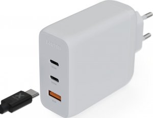 Ładowarka Xtorm Ładowarka cienna Ultra GaN2 100W 2xUSB-C PD,1xUSB-A QC 3.0 Biała 2