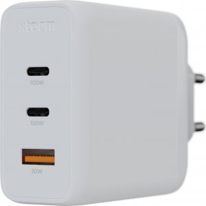 Ładowarka Xtorm Ładowarka cienna Ultra GaN2 100W 2xUSB-C PD,1xUSB-A QC 3.0 Biała 6