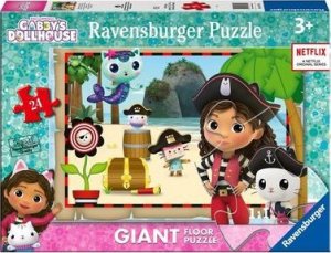 Ravensburger Puzzle dla dzieci 24 Koci Domek Gabi 2 Giant 1