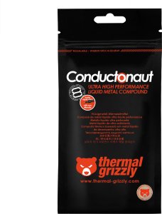 Pasta termoprzewodząca Thermal Grizzly Conductonaut Extreme 5g (TG-CE-005-R) 5