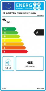 Bojler Ariston ELITE Wifi 15/5 EU 15 2 kW (3105082) 3