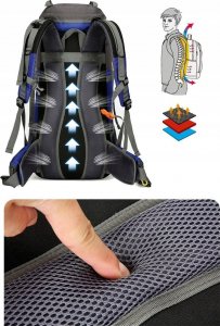 Plecak turystyczny OEM Vanaheimir 50 l Czarny 4