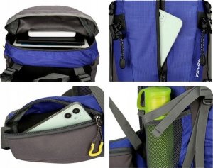 Plecak turystyczny OEM Vanaheimir 50 l Czarny 5