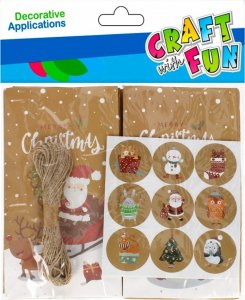 Kalendarz adwentowy Craft with Fun CFBN343 Zestaw kreatywny DIY 1