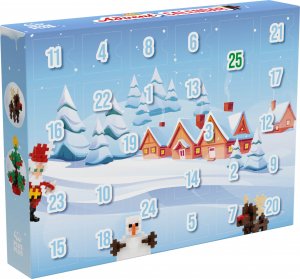 Kalendarz adwentowy Plus Plus 600 elementów 2
