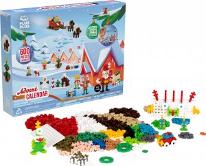 Kalendarz adwentowy Plus Plus 600 elementów 7