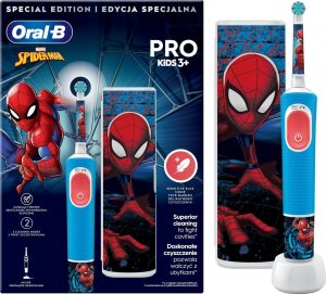 Szczoteczka Oral-B Vitality Pro Kids 103 Spiderman + Etui Blue 2