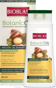 BIOBLAS szampon do włosów arganowy przeciw wypadaniu włosów 360ml 1