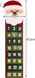 Kalendarz adwentowy Ruhhy wiszący 22252 11
