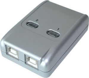 Przełącznik PRZEŁACZNIK DRUKARKOWY USB 2.0 AUTO 2PC->1URZĄDZ 2