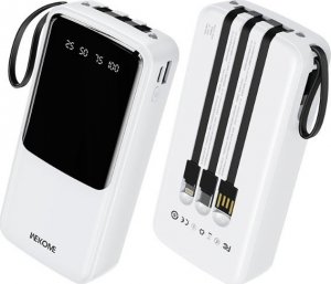 Powerbank Wekome WP-10 Pop Digital 20000mAh Biało-czarny 1