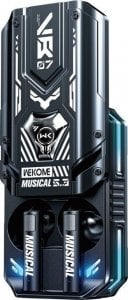 Słuchawki Wekome Słuchawki bezprzewodowe VB07 Mecha Series - Bluetooth V5.3 TWS z etui ładujšcym Czarne 1