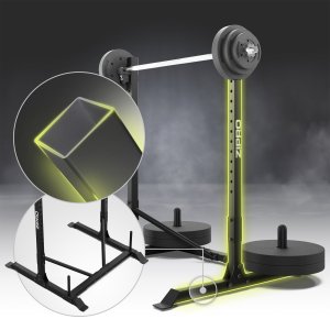 Zipro Stojak pod sztangę zintegrowany z miejscem na obciążenia 7