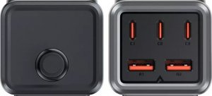 Ładowarka Acefast Ładowarka sieciowa / listwa zasilająca Acefast Z2, GaN, 3xUSB-C, 2xUSB-A, 75W (czarna) 6