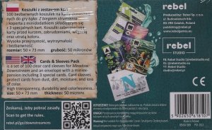 Rebel Dodatek do gry Łąka: Z biegiem strumienia - Koszulki z zestawem kart 3