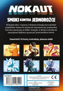 Rebel Gra planszowa Nokaut: Smoki kontra Jednorożce 10