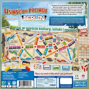 Rebel Gra planszowa Wsiąść do Pociągu: Berlin 3