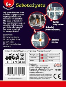 Rebel Gra planszowa Sabotażysta 11