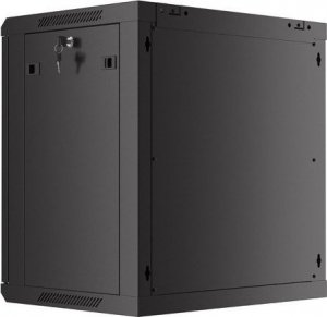 Szafa Lanberg Szafa wiszšca 19 cali 12U 600x450 drzwi perforowane (flat pack) czarna 6