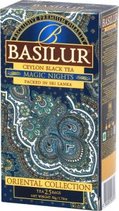 Basilur MAGIC NIGHTS herbata czarna truskawka morela ananas papaja - ekspresowa 25 x 2 g 2