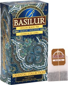 Basilur MAGIC NIGHTS herbata czarna truskawka morela ananas papaja - ekspresowa 25 x 2 g 5