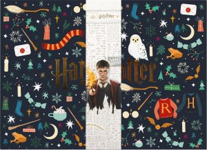 Kalendarz adwentowy Soxo Zestaw 12 x Skarpetki męskie Harry Potter r. 40-45 1