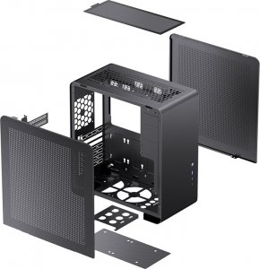 Obudowa Jonsbo U4 Pro Mesh czarna 4