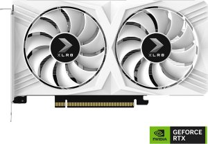 Karta graficzna PNY GeForce RTX 4060 XLR8 Verto DF OC White Edition 8GB GDDR6 (VCG40608DFWXPB1-O) 3