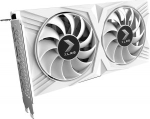 Karta graficzna PNY GeForce RTX 4060 XLR8 Verto DF OC White Edition 8GB GDDR6 (VCG40608DFWXPB1-O) 6