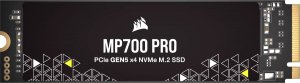 Dysk SSD Corsair MP700 Pro 1TB M.2 2280 PCI-E x4 Gen5 NVMe 2.0 (CSSD-F1000GBMP700PNH) 1