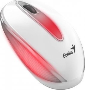Mysz Genius Genius Mysz DX-Mini, 1000DPI, optyczna, 3kl., przewodowa USB, biała, klasyczna, podświetlenie RGB 1