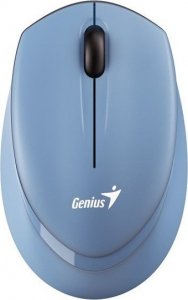 Mysz Genius Mysz NX-7009, 1200DPI, 2.4 [GHz], optyczna, 3kl., bezprzewodowa, niebieska, 1 szt AA, Blue-Eye sensor, symetryczna 2