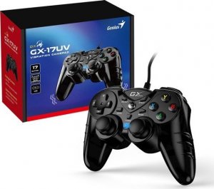 Pad Genius Gamepad Genius GX Gaming GX-17UV, 17przycisk, USB/PS3, czarny 2