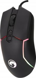 Mysz Marvo Marvo Mysz M655, 12000DPI, optyczna, 7kl., przewodowa USB, czarna, do gry, podświetlona 4