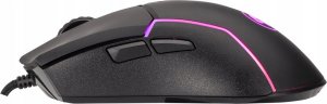 Mysz Marvo Marvo Mysz M655, 12000DPI, optyczna, 7kl., przewodowa USB, czarna, do gry, podświetlona 6