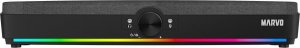 Soundbar Marvo Marvo Soundbar SG-286, 2.0, 10W, czarny, regulacja głośności, podświetlenie RGB, USB/Bluetooth, 60Hz-20kHz 1