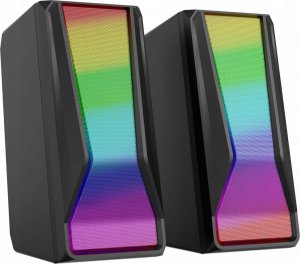 Głośniki komputerowe Marvo Marvo głośniki SG-274, 2.0, 6W, czarne, regulacja głośności, 150Hz-20kHz, RGB 4