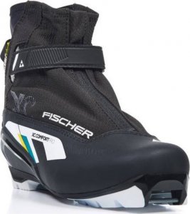 Fischer Buty biegowe Fischer XC Comfort Pro Black Yellow 2023 4