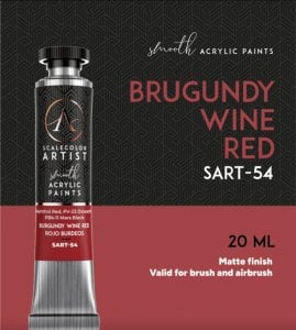 Scale 75 Scale 75: Artist Range - Burgundy Wine Red 1