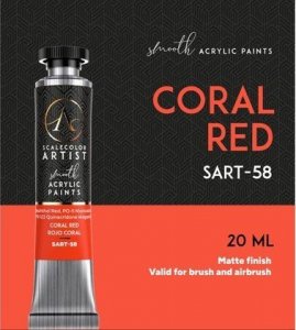 Scale 75 Scale 75: Artist Range - Coral Red 1